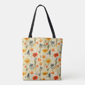 Golden Meadow Floral Wellness Sac fourre-tout (Dos)
