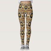 Golden Medusa Gems Leggings (Devant)