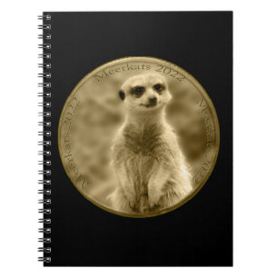 Golden Meerkat 2022 Coin, Notitieboek