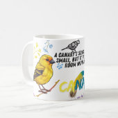 Golden Melody Canary Mug (Devant gauche)