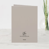 Golden Memories Bedankkaart (Achterkant)