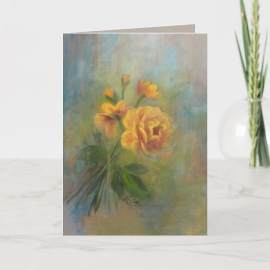 Golden Memories Bedankkaart (Voorkant)