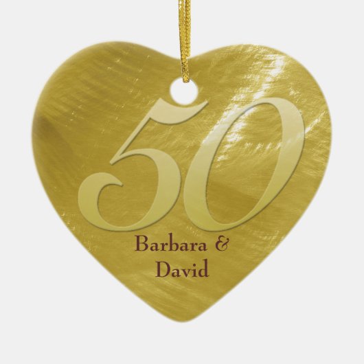 Golden Metal-Kijk Jubileum Ornament (Voorkant)