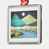 Golden Metalen Ornament (Links)