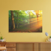 Golden Moment van licht Canvas Afdruk (Insitu (Woonkamer))