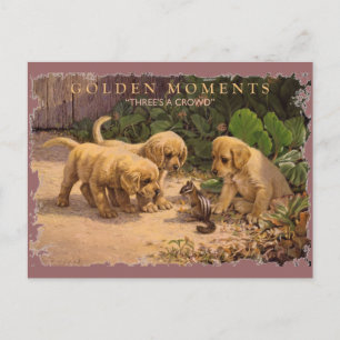 GOLDEN MOMENTEN-Drie is een kruid Briefkaart