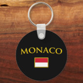 Golden Monaco Sleutelhanger (Voorkant)