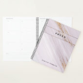"Golden Motivation" Moderne Planner met Waterverf (Display)