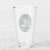 Golden Mountain Glas (Achterkant)