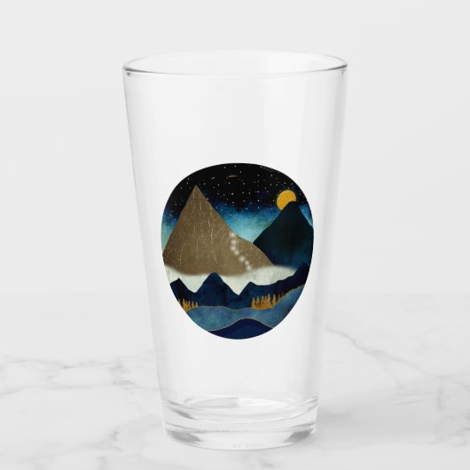 Golden Mountain Glas (Voorkant)
