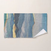 Golden Mountain personnalisée (Serviette à main)