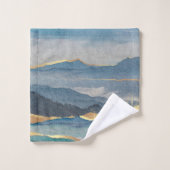 Golden Mountain Persoonlijk Bad Handdoek (Wasdoekje)