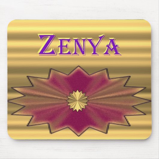 Golden mousepad muismat (Voorkant)