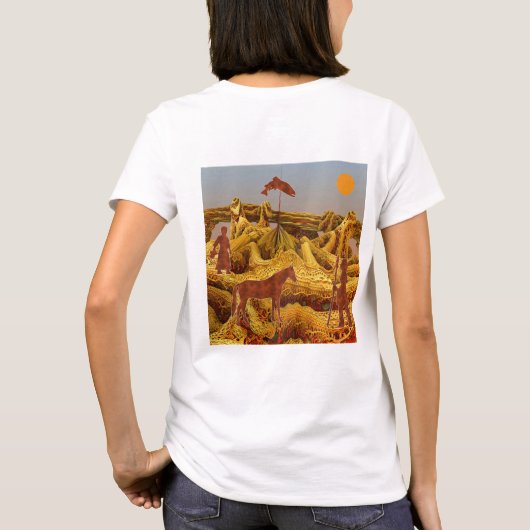 Golden Native Amerikanen T-shirt (Achterkant)