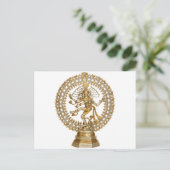 GOLDEN NATRAJ BRIEFKAART (Staand voorkant)