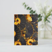 Golden Nautilus Briefkaart (Staand voorkant)