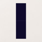 Golden Navy Folder Visitekaartje (Binnenkant ongevouwen)