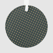 Golden Neon 2025 Photo Holiday Ornament (dos)