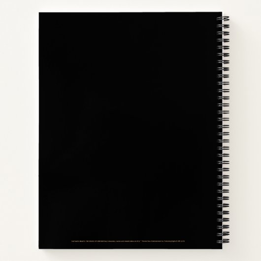 Golden Newt, Tina en Leta Art Deco Portrait Notitieboek (Achterkant)