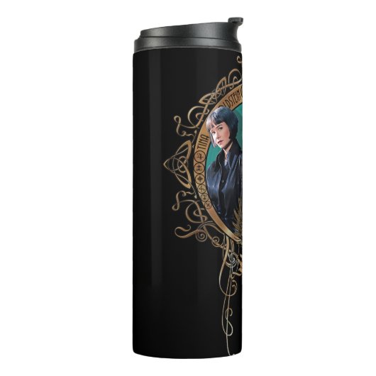 Golden Newt, Tina en Leta Art Deco Portrait Thermosbeker (Gedraaid links)