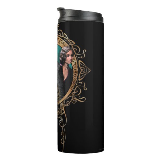Golden Newt, Tina en Leta Art Deco Portrait Thermosbeker (Geroteerd rechts)