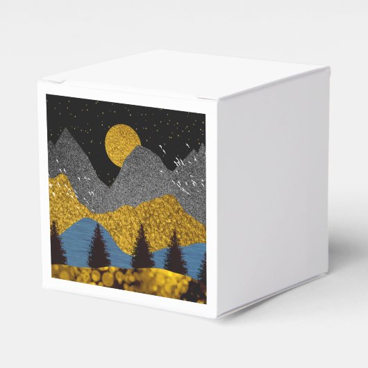 Golden Night Bedankdoosjes (Voorkant Zijde)