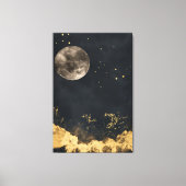 Golden Night Canvas Afdruk (Voorkant)