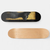 Golden Noir Skateboard (Horizontaal)