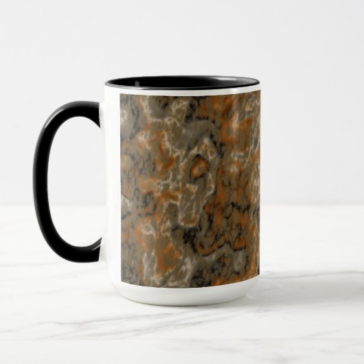 Golden Olive Marble Mok (Links)