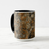 Golden Olive Marble Mok (Voorkant links)