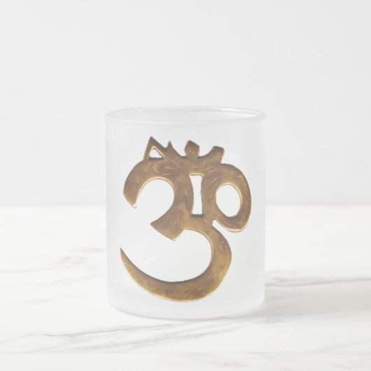 Golden Om Matglas Koffiemok (Center)