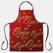 golden oma - tekst schort (Voorkant)