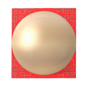 Golden Orb kleine blocnote