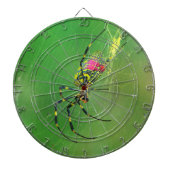 Golden Orb Weaver Spin Dart Board Dartbord (Voorkant)
