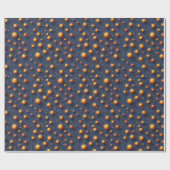 Golden Orbs | Cadeaupapier (Vlak)