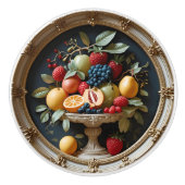 Golden Orchard Keramische Knop (Voorkant)