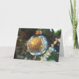 Golden Ornament, 7 x 5-inch gevouwen Vakantiekaart Feestdagen Kaart