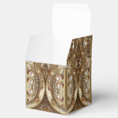 Golden Ornate Favor Box Bedankdoosjes (Geopend)