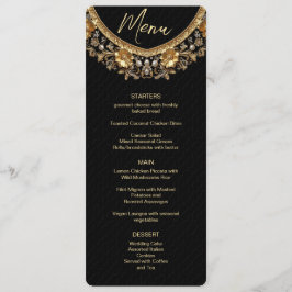 Golden Ornate Frame Menu