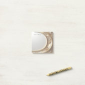 Golden Ornate Frame Post it Notes (Op bureau)