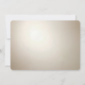 Golden Ornate Frame with Pearls Save The Date (Dos)