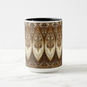 Golden Ornate Mug Mok (Midden)