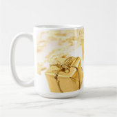 Golden Packages Christmas Coffee Mug (Gauche)