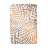 Golden Palm Tree Leaf Pattern Badmat (Voorkant Verticaal)