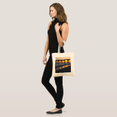 Golden Panama City Beach Zonsondergang Reflectieza Tote Bag (Voorkant (model))