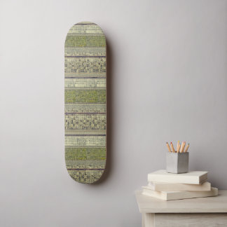 Golden Panes Skateboard