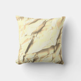 Golden Paper Texture Pillow Kussen