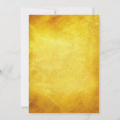 Golden Party Ticket Invitation (Dos)