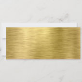 Golden Party Ticket Invitation (Dos)