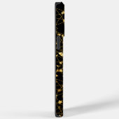 Golden Pattern 14.bw Black BG Case-Mate iPhone Case (Achterkant / Rechts)